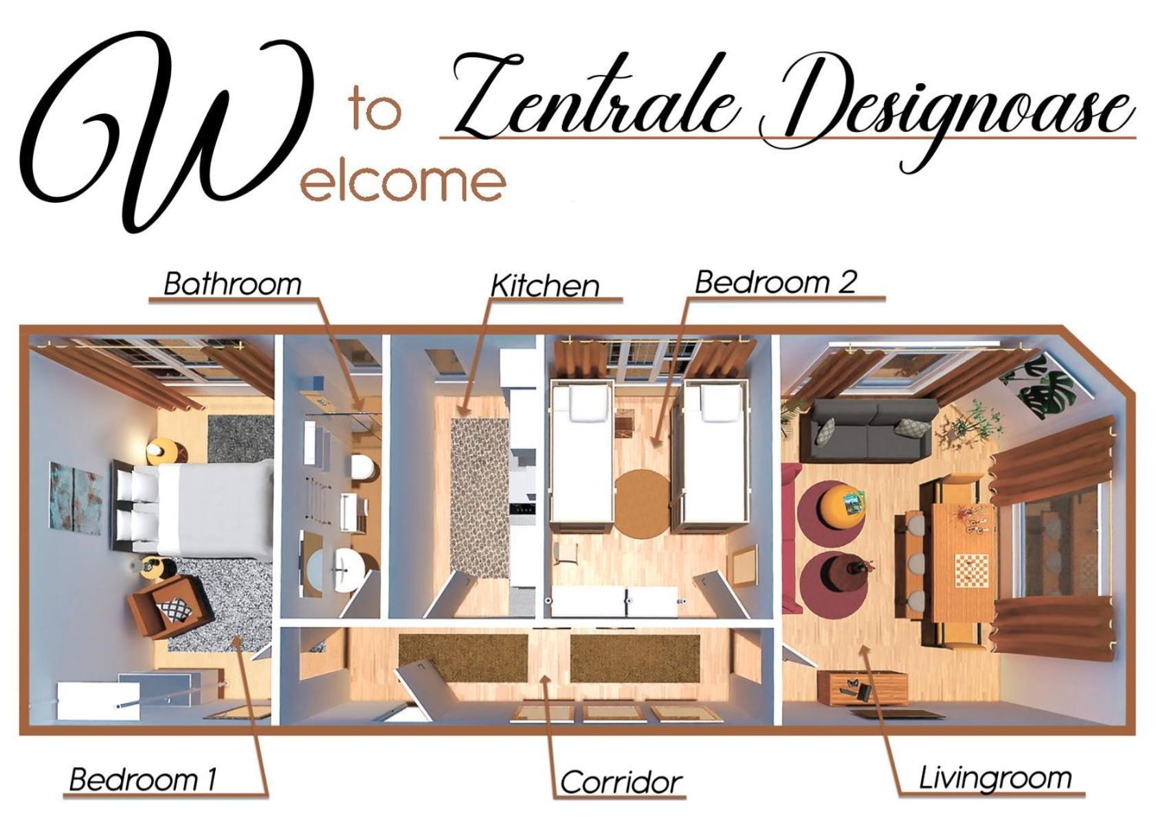 Zentrale Designoase Apartment Hamburg Bagian luar foto